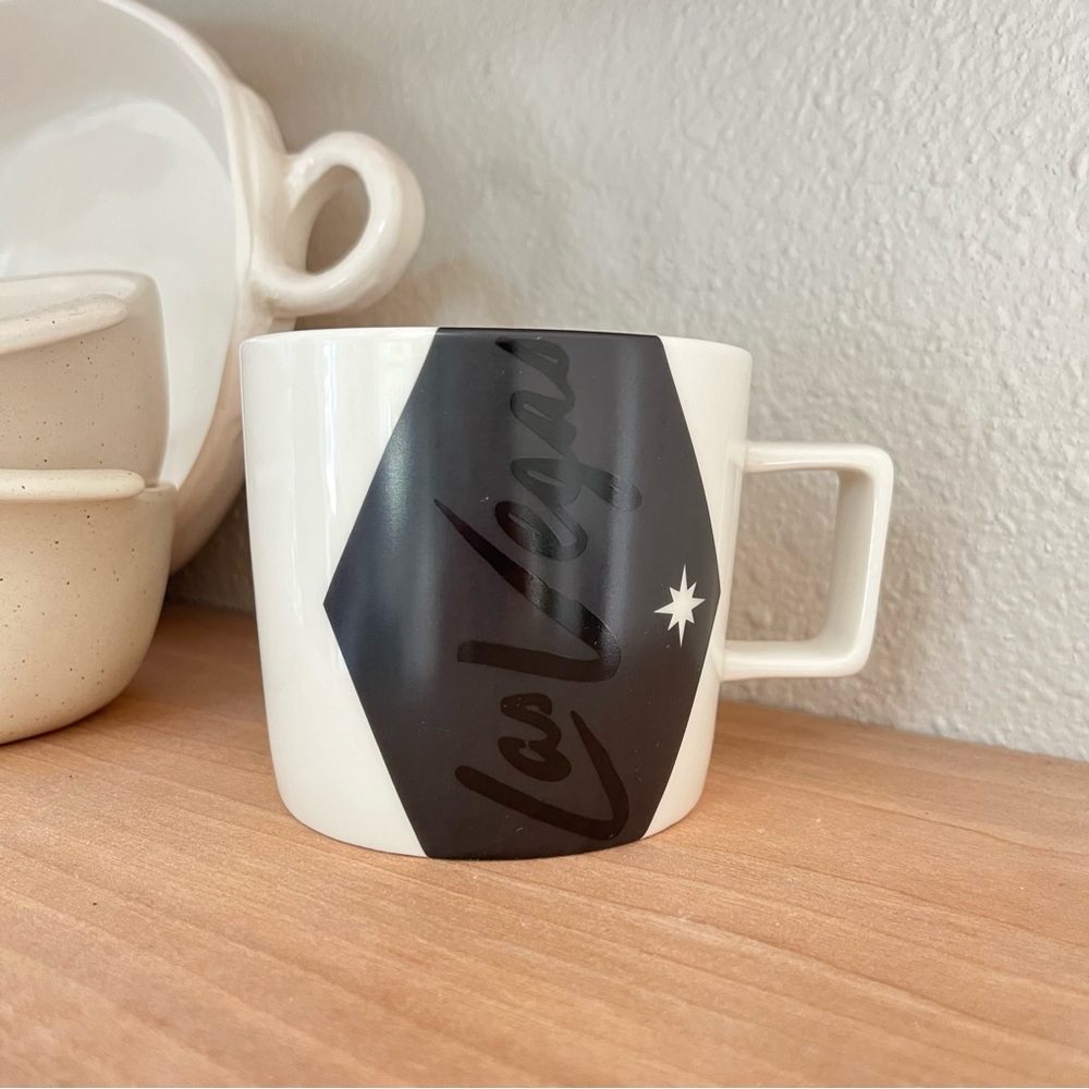 Starbucks Las Vegas Mug - You are Here Las Vegas Collection- Black, White, Blue
